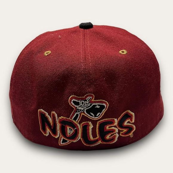 Vintage Zephyr Florida State Seminoles Snapback Hat Wool Blend Embroidered Rare - Picture 4 of 8